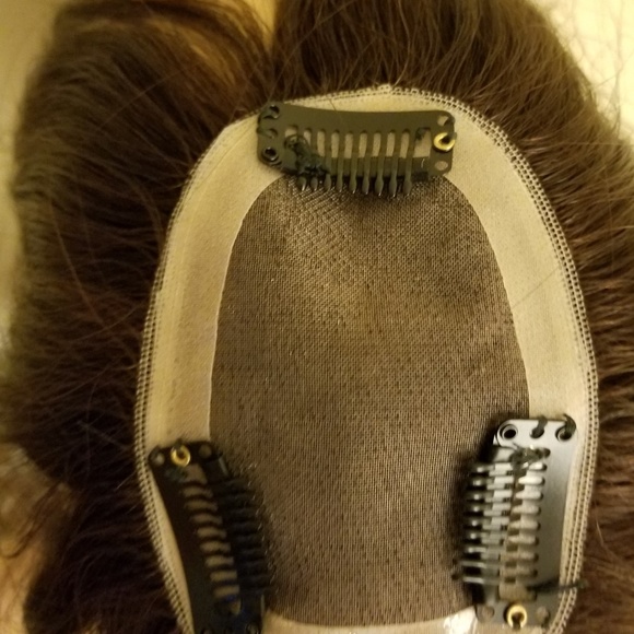 12″ Women’s Clip in Closure,Human Hair,3″X4.5" #4 - Picture 4 of 6